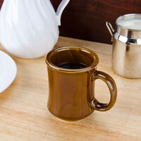 Diner Coffee Mugs Clic Mug Brown Princess Bell Shaped China Coffee Mug 36 Case