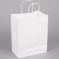 Paper Bread Bag 4 1//2/" x 2 1//4/" x 24/" White /"Extra Long/" 50 Pieces Baguette