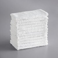 terry wiping shop towels bar mop towels 15x18 white terry 19oz 1 dozen 12 new