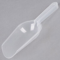 Fineline 3314-CL Disposable 6 oz. Clear Utility and Ice Scoop - 48/Case