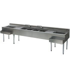 4 Bowl Underbar Sinks