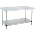 Stainless Steel Work Tables with Undershelf