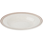 Narrow Rim Brown Speckle China Dinnerware