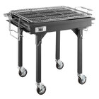 Backyard Pro CHAR-30 30" Heavy-Duty Steel Charcoal Grill with Adjustable Grates, Removable Legs, and Cover