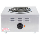 Waring web300 single burner solid top countertop range