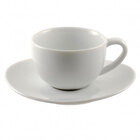 10 Strawberry Street Royal Oval White Porcelain Dinnerware