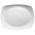 10 Strawberry Street Aurora Square White Porcelain Dinnerware