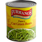 Furmano's #10 Can Cut Green Beans - 6/Case