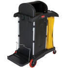 Rubbermaid FG9T7200BLA High Capacity Janitor Cart