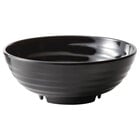 Black Elegance Melamine Dinnerware