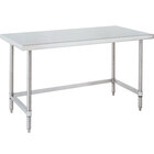 Stainless Steel Open Base Work Tables