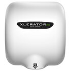 Excel XL-W-ECO-1.1N 110/120 XLERATOReco&#174; White Epoxy Cover Energy Efficient No Heat Hand Dryer - 110/120V, 500W
