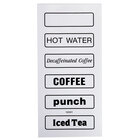 Coffee and Beverage Labeling