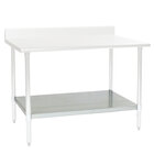 Adjustable Work Table Undershelves