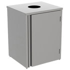 Decorative Indoor Trash Can Enclosures and Covers