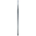 Regency Replacement 32 1/4" Galvanized Steel Leg for Work Tables with Galvanized Legs