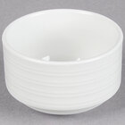 Pacifica Embossed White China Dinnerware