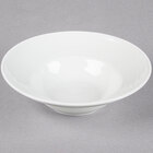 Tuxton Pacifica Embossed Rim Bright White China Dinnerware