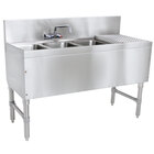 3 Bowl Underbar Sinks