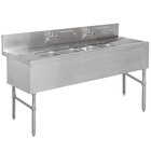 4 Bowl Underbar Sinks