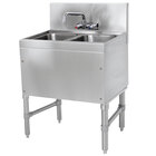 2 Bowl Underbar Sinks