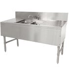 2 Bowl Underbar Sinks