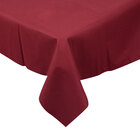 Hoffmaster 210433 82" x 82" Linen-Like Wine Table Cover - 12/Case