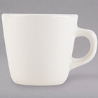 Tuxton TRE-046 Reno / Nevada 7 oz. Eggshell China Bouillon Cup - 36/Case