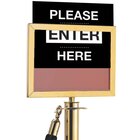 Crowd Control Signs & Stanchion Parts and Accessories
