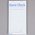 Guest Checks