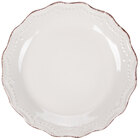 10 Strawberry Street Oxford Cream Stoneware Dinnerware
