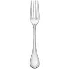 Master's Gauge by World Tableware 412 030 Baroque 7" 18/10 Stainless Steel Extra Heavy Weight Utility / Dessert Fork - 12/Case