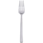 World Tableware 930 038 Briossa 7 1/4" 18/8 Stainless Steel Extra Heavy Weight Dessert / Salad Fork - 12/Case