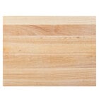Choice 20" x 15" x 1 3/4" Wood Cutting Board