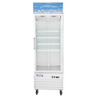1 Section Glass Door Merchandising Freezers