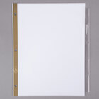 Avery 11122 Big Tab White Paper 5-Tab Clear Insertable Dividers