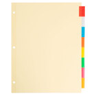 Avery&#174; Office Essentials 11467 8-Tab Multi-Color Insertable Tab Dividers