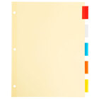 Avery&#174; Office Essentials 11465 5-Tab Multi-Color Insertable Tab Dividers
