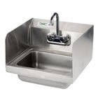 Advance Tabco 7-PS-23-EC-SP-X Hand Sink with Splash Mounted Extended ...