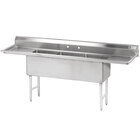 3 Compartment Sinks