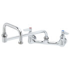 Wall-Mount Faucets with Double-Jointed Nozzles