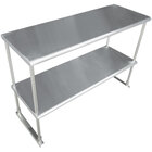 Double Deck Shelving Units