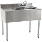 2 Bowl Underbar Sinks