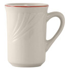 Tuxton Monterey Berry Embossed Rim China Dinnerware