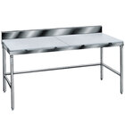 Poly Top Work Tables with Open Base
