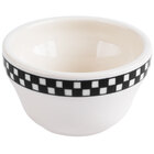 Black Checkers China Dinnerware