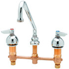 Deck Mount Faucets with Swing Nozzles