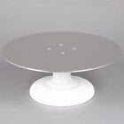 Ateco 612 12" Revolving Cake Stand with Cast Iron Base and Aluminum Top
