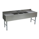 3 Bowl Underbar Sinks