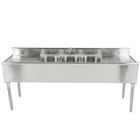 3 Bowl Underbar Sinks